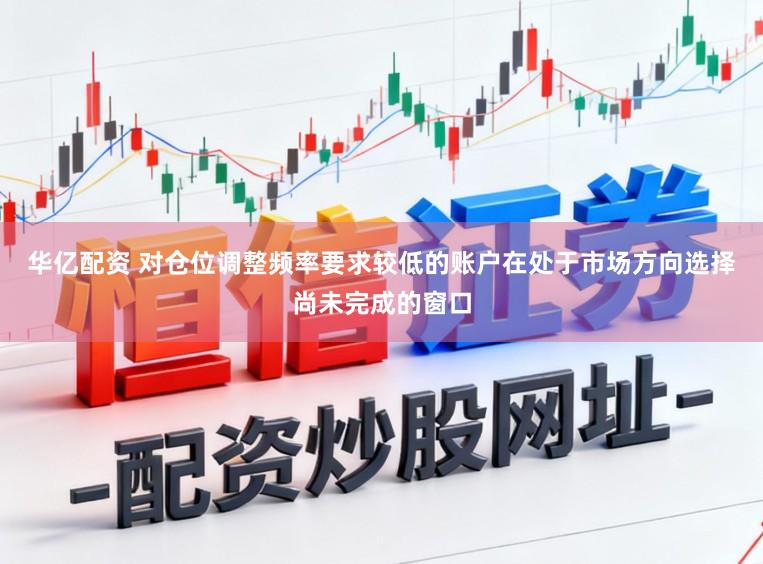 华亿配资 对仓位调整频率要求较低的账户在处于市场方向选择尚未完成的窗口