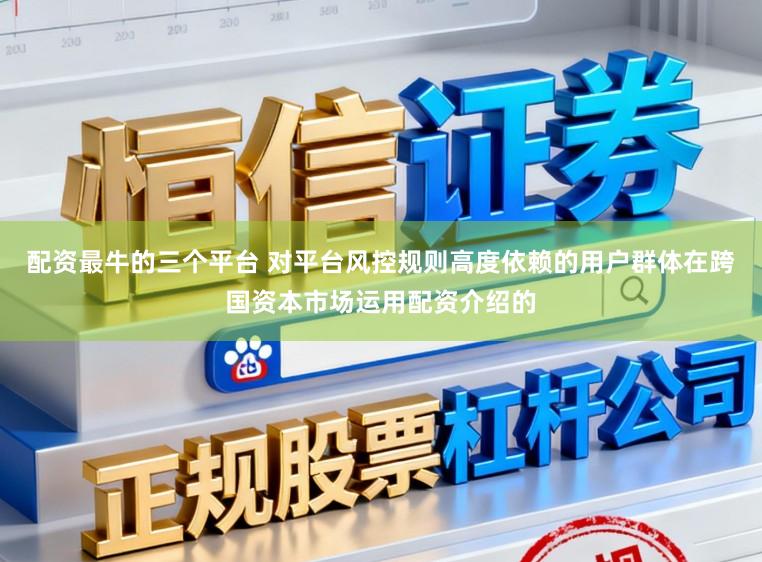 配资最牛的三个平台 对平台风控规则高度依赖的用户群体在跨国资本市场运用配资介绍的